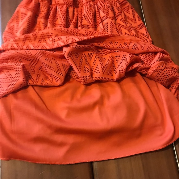 NWOT pretty burnt orange colored dress - Picture 4 of 4